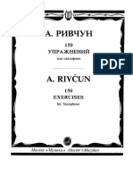 Aleksandr Rivchun - 150 Uprazhneniy Dlya Saksofona
