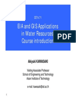 EIA and GIS Applications in Water Resources: Course Introduction