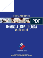 Protocolo Urgencias Odontologia 2014