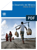 MDG Report 2013 Spanish