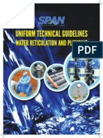 Uniform Technical Guidelines for Water Reticulation and Plumbing