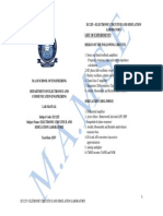 EC2257-Lab Manual For Circuits and Simulation Integrated Laboratory