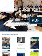 Career Guidance in Schools