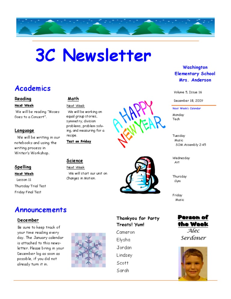 3C Newsletter | PDF