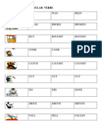 Illustrated Irregular Verbs