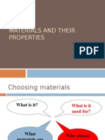 materials and their properties