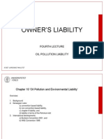 Oil Pollution Liability