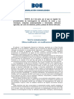 Homologaciones 2010-06-24 RD - 750 - 10 Regulan Los Procedimientos de Homologación de Vehículos de Motor CONSOLIDADO (Boe - Es)