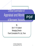 Appraisal Monitoring
