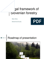 Legal Framework of Slovenian Forestry