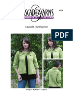 Cascade Jewel Jacket: Designed by Melissa Leapman