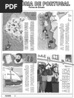 A História de Portugal - Fichas de Estudo
