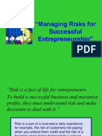 Managing Risks-successful-Entrepreneurs-JS for TSM 19May2014