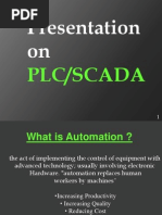 Automation With PLC and Scada Presented by Lokesh Bhasin