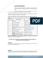 Qué Es La Norma ISO 220002005