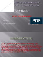 DTS-I Technology: A Seminar On