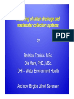 Modelling of Urban Drainage and Wastewater Collection Systems