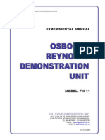 Osborne Reynolds Demonstration Unit