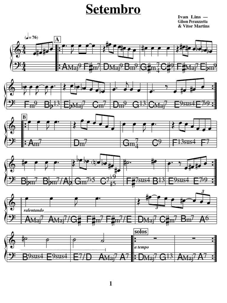 Ivan Lins Setembro PDF | PDF