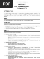 Download 2173 History o Level 2011 by aparadoxicalmind SN24712310 doc pdf