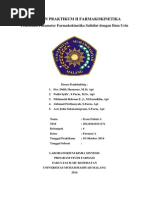 Jurnal Praktikum "Penentuan Parameter Farmakokinetika Salisilat Dengan Data Urin"