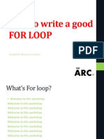 For - Loop - Programming in C++