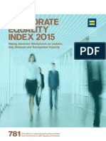 Human Rights Campaign 2015 Corporate Equality Index