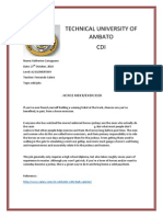 Technical University of Ambato CDI: - Horse Rider/Exerciser