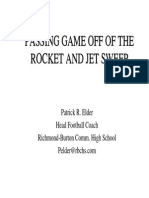 Passing Game Off of The Rocket and Jet Sweep