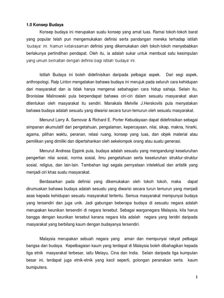 Konsep Budaya 1271 New Pdf