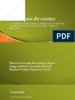 Tipos de Cortes