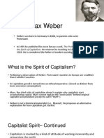 Capitalism Weber