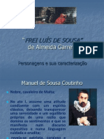 Caracterização das personagens em Frei Luís de Sousa