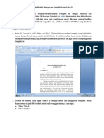 Langkah Praktis (Petunjuk Penggunaan) Template Format UIv1.0