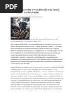 Divergência Entre Livros Moisés e O Faraó Merneptah de Rochester