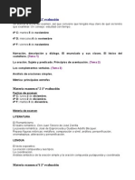 Materia 4 Eso Castellano - Odt