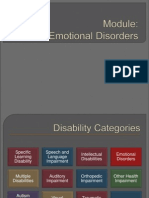 presentation emotional disorders