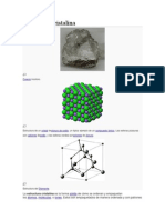 Estructura Cristalina