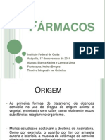 Fármacos: origem, descoberta e produção