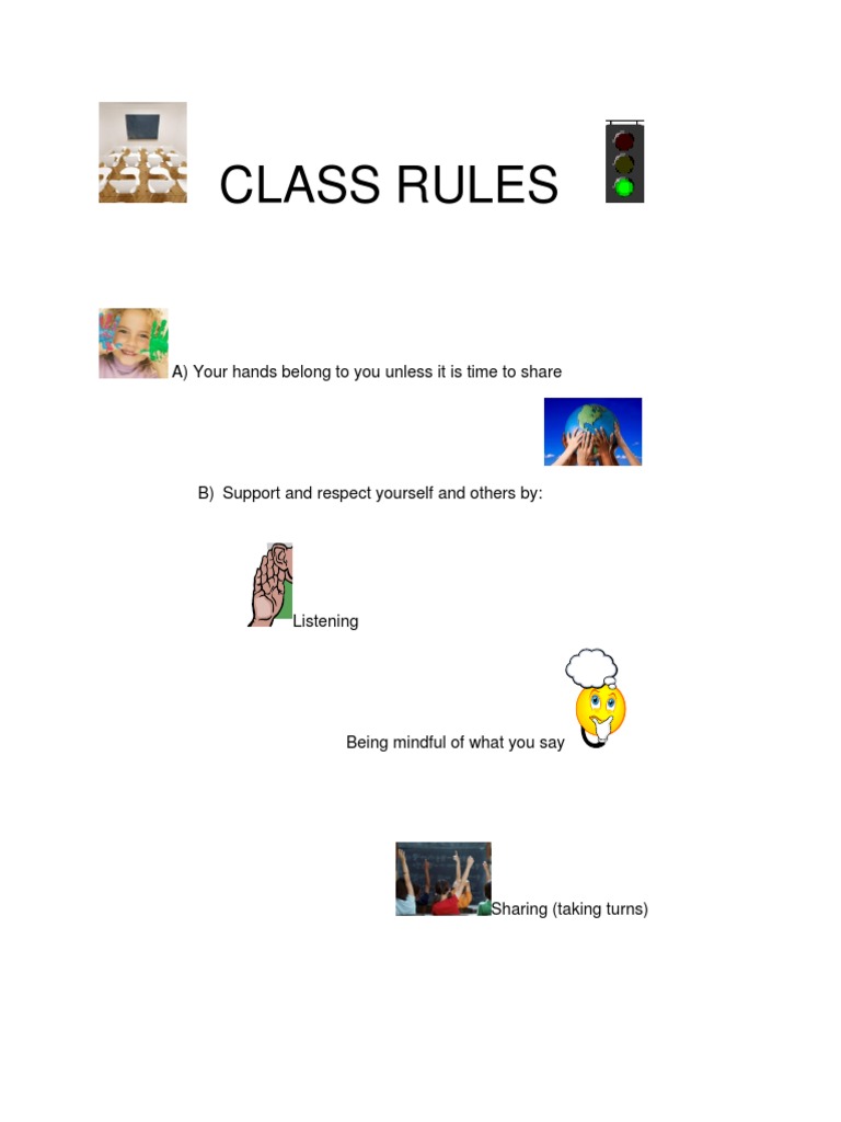 Class Rules and Consequences Guide | PDF | Career & Growth