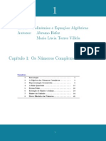 Ma38 - Polinômios e Equações Algébricas (1)