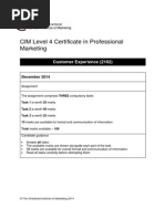 D14 Customer Experience FINAL As of 07.07.14