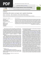 Download interacting with women can impair mens cognitive functioning by Abo Hajjaj SN24717527 doc pdf