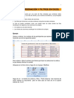 Filtros en Excel 2007