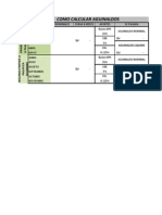 Excel Calculo de Aguinaldo