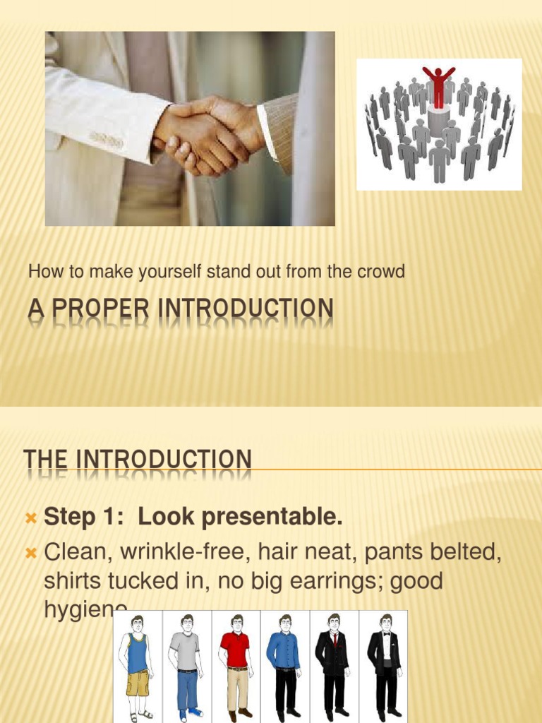 Mastering Professional Introductions | PDF