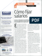 Cómo fijar salarios