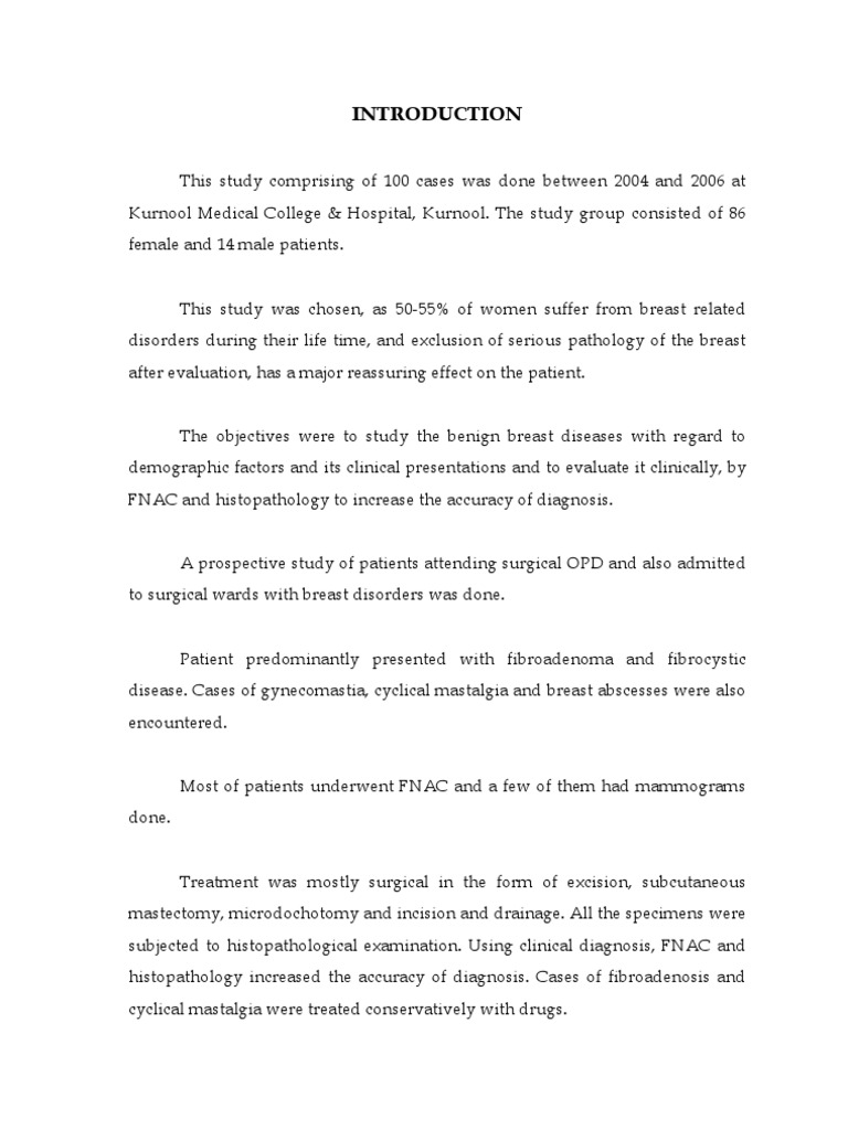 Research on breast cancer picture