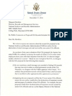 Feinstein-Chambliss Letter to NARA on CIA Email Policy