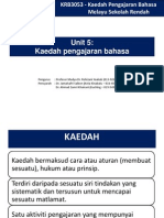 Unit 5 - Kaedah Pengajaran Bahasa PDF